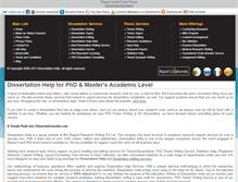 Tablet Screenshot of dissertationindia.com